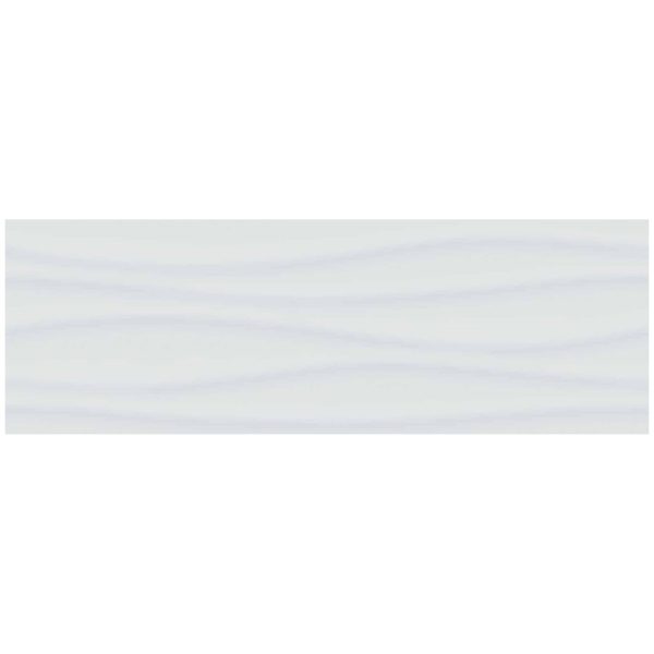 Anatolia - Element Tidal Glass Wall Tiles 8 in. x 24 in. - Ice Fashion