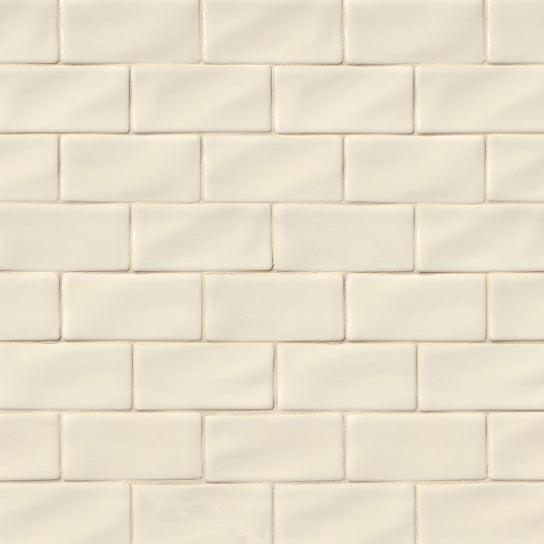 MSI - Highland Park - 3 in. x 6 in. Antique White Subway Tile on Sale