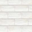 Topcu - Vita Decorative Wall Tile 4 in. x 8 in. - Bianco Fashion