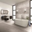 Lungarno - Stoneway 12 in. x 24 in. Glazed Porcelain Tile - White Grey Hot on Sale