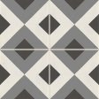 Marazzi - D_Segni™ Double Diamond- Porcelain Deco Tile - Smoke Blend For Discount