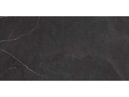 Anatolia - La Marca Glazed Porcelain 12 in. x 24 in. Polished Tile - Nero Venato Online