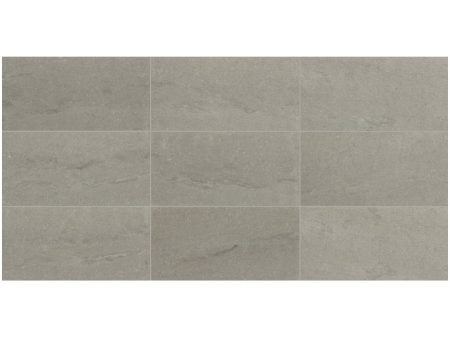 Daltile Raine 3  x 9  Marble Tile - Honed - Cumulus Grey M019 Cheap