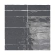 Lungarno - Linea 3 in. x 12 in. Ceramic Tile - Ardesia Glossy Online Sale