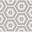 Anatolia - Soho Porcelain - Hexagon Pattern Mosaic - Evening Blend Matte Online Hot Sale