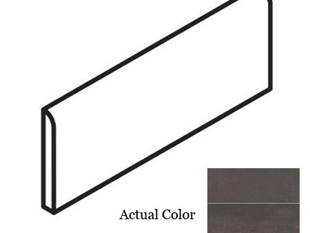 American Olean - Union 3  x 24  Floor Bullnose - Black Nickel Discount