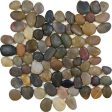 Tesoro Decorative Collection - Ocean Stone Mosaics - Tiger Eye Pebble Online Hot Sale