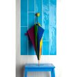 Tesoro - Joyful 4  x 16  Subway Tile - Azure For Sale