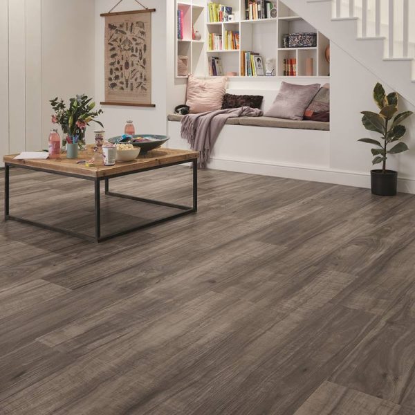 Karndean Korlok Select 56 in. x 9 in. Luxury Vinyl Tile - Smoked Koa Online Sale