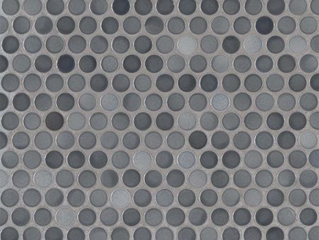 *Closeout Tile* MSI Penny Round - Grigio Mix (Matte) - Mosaic Tile - $8.50 a SF (14.45sf Per Box) Fashion