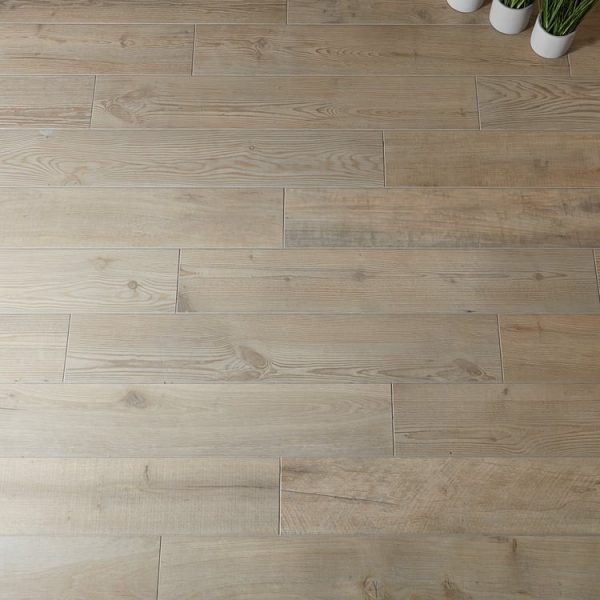 Arizona Tile - Essence 8 in. x 48 in. Wood Look Tile - Cream For Discount