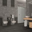 Lungarno - Stoneway 12 in. x 24 in. Glazed Porcelain Tile - Anthracite Online now