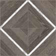 Anatolia Aspen 16 in. x 16 in. HD Porcelain Marquetry Mosaics - Sequoia with Statuario Hot on Sale