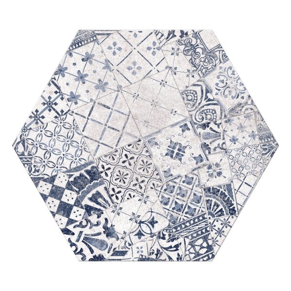 Daltile - Scripter 8 in. Hexagon Decorative Accent - Quest Matte Online