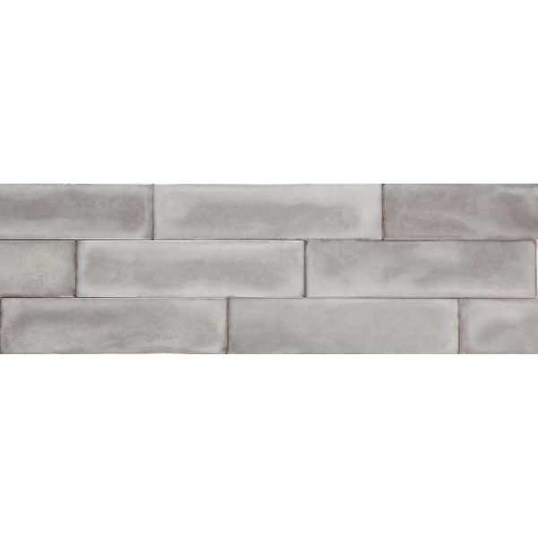 Equipe - Splendours Collection - 3 in. x 12 in. Wall Tile - Grey For Sale