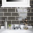 SomerTile - Chester 3  x 6  Subway Tile - Grafito Supply