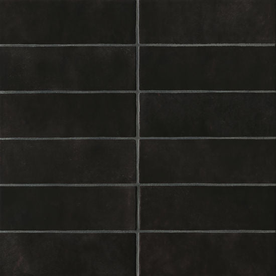 Bedrosians Tile & Stone - Cloe 2.5  x 8  Wall Tile - Black Online Sale