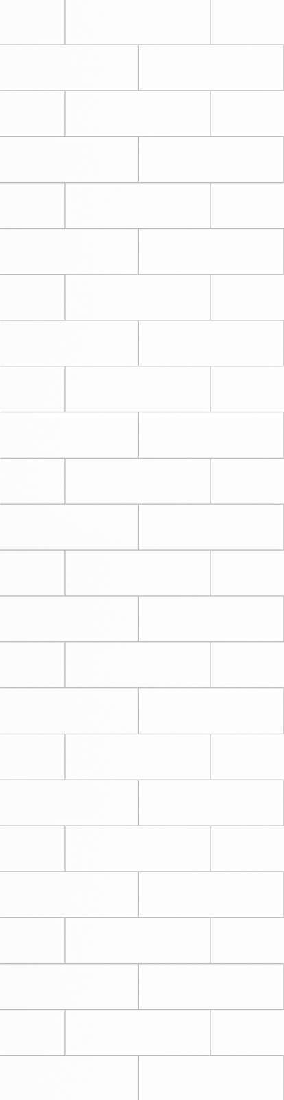 Denver White Subway Tile Standard Panel 2 Pack 24.5  x 94.5  Online now