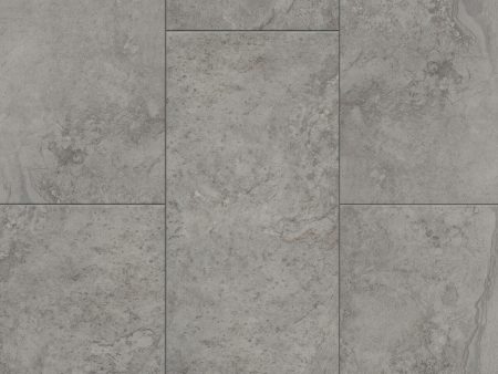 Engineered Floors - Revotec Collection- Pietra - 12 in. x 24 in. - Granite Grey Fashion