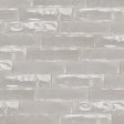 Topcu - Ondine 3 in. x 12 in Wall Tile - Dove Grey For Discount