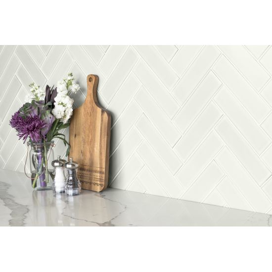 Bedrosians Tile & Stone - Zenia 2.5  x 9  Matte Floor & Wall Tile - Moon Discount