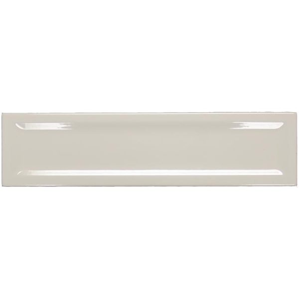 Maniscalco - Contour 3 in. x 12 in. Groove Tiles - Cream Fashion