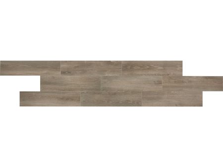 Daltile Trellis Oak 9 in. x 36 in. Porcelain Floor Tile - Natural Ash TR21 For Discount