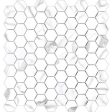 Anatolia Mayfair 1.25 in. x 1.25 in. HD Porcelain Hexagon Mosaics - Statuario Venato (Polished) Online