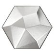 Emser Tile - Code 6 in. x 7 in. Hexagon High Tile - Metallic on Sale