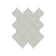 Anatolia - Soho Porcelain - Beveled Arabesque Glazed Mosaic - Soft Sage Glossy For Sale