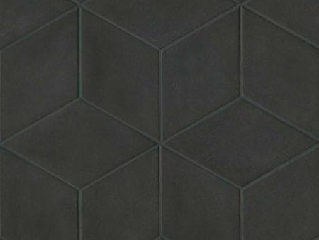 Bedrosians Tile & Stone - Allora 7.5  x 12.75  Field Tile - Black Fashion