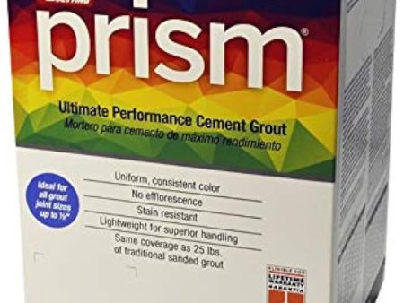 *Closeout Grout* Custom Prism Sure Color Non-Sanded Grout - #335 Winter Gray - 17lb Box Online now