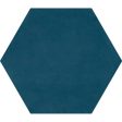 Daltile - Bee Hive Medley 8.5 in. x 10 in. Porcelain Tile - Blue Discount