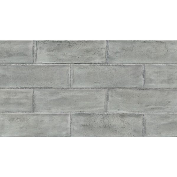 Topcu - Arles Decorative Wall Tile 4 in. x 12 in. - Nickel on Sale