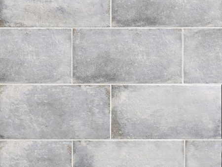 Bedrosians Tile & Stone - Vivace 9  x 18  Field Tile - Atlantic For Discount