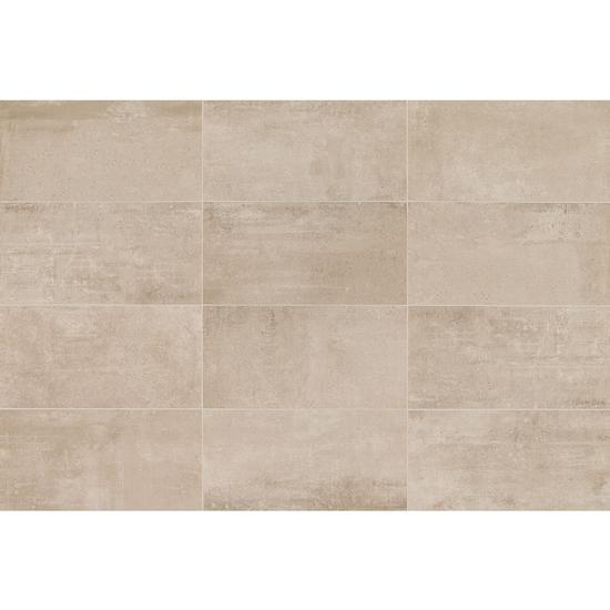 American Olean - Union Porcelain Tile 24 in. x 48 in. - Weathered Beige For Sale