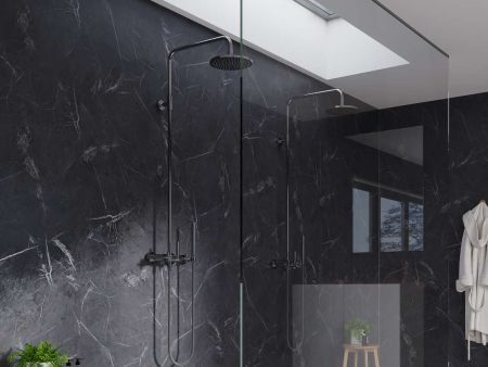 Black Marble Smooth Shower Standard Kit -  K2272-M00 Online Hot Sale