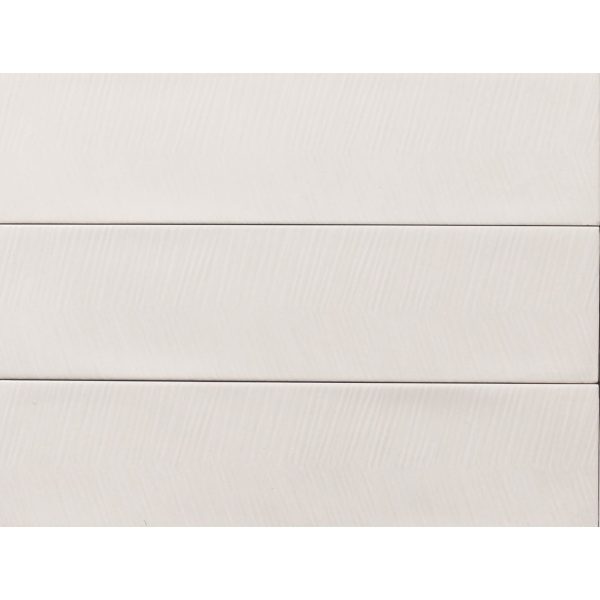 Tesoro - Albatross 3 in. x 12 in. Ceramic Wall Tile - Cream Arrow Deco For Cheap