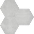 Anatolia - Form HD 7 in. x 8 in. Hexagon Porcelain Tile - Ice Online Sale