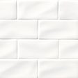 MSI - Highland Park - 3 in. x 6 in. Whisper White Subway Tile Online now