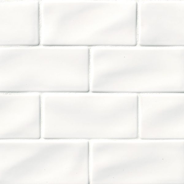 MSI - Highland Park - 3 in. x 6 in. Whisper White Subway Tile Online now