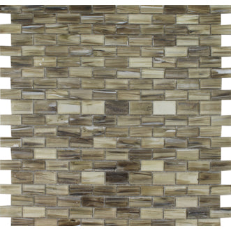 Aquatica by Tesoro - Aurora Series 1 2 in. x 1 in. Glass Mosaic - Citrine Fashion