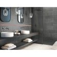 Bedrosians Tile & Stone - Nomade 24  x 48  Porcelain Tile - Noir on Sale