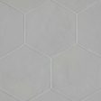 Bedrosians Tile & Stone - Allora 8.5  x 10  Field Tile - Solid Grey Online