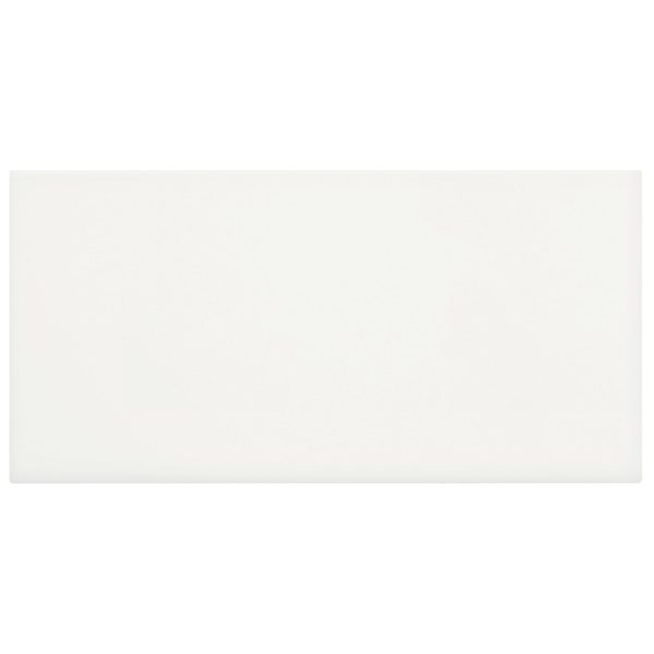 Anatolia - Soho Collection 3 in. x 6 in. Wall Tile - Canvas White Glossy For Sale