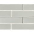 Bedrosians Tile & Stone - Zenia 2.5  x 9  Matte Floor & Wall Tile - Moon Discount