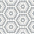 Anatolia - Soho Porcelain - Hexagon Pattern Mosaic - Afternoon Blend Matte Online