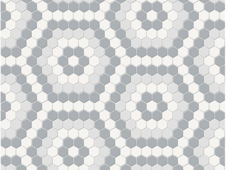 Anatolia - Soho Porcelain - Hexagon Pattern Mosaic - Afternoon Blend Matte Online