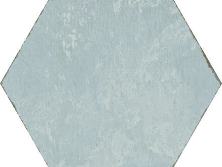 Tesoro - Spring Time Hex Porcelain Tile - Blue Online Hot Sale