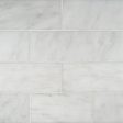 MSI - Arabescato Carrara - 3 in. x 6 in. Marble Subway Tile on Sale